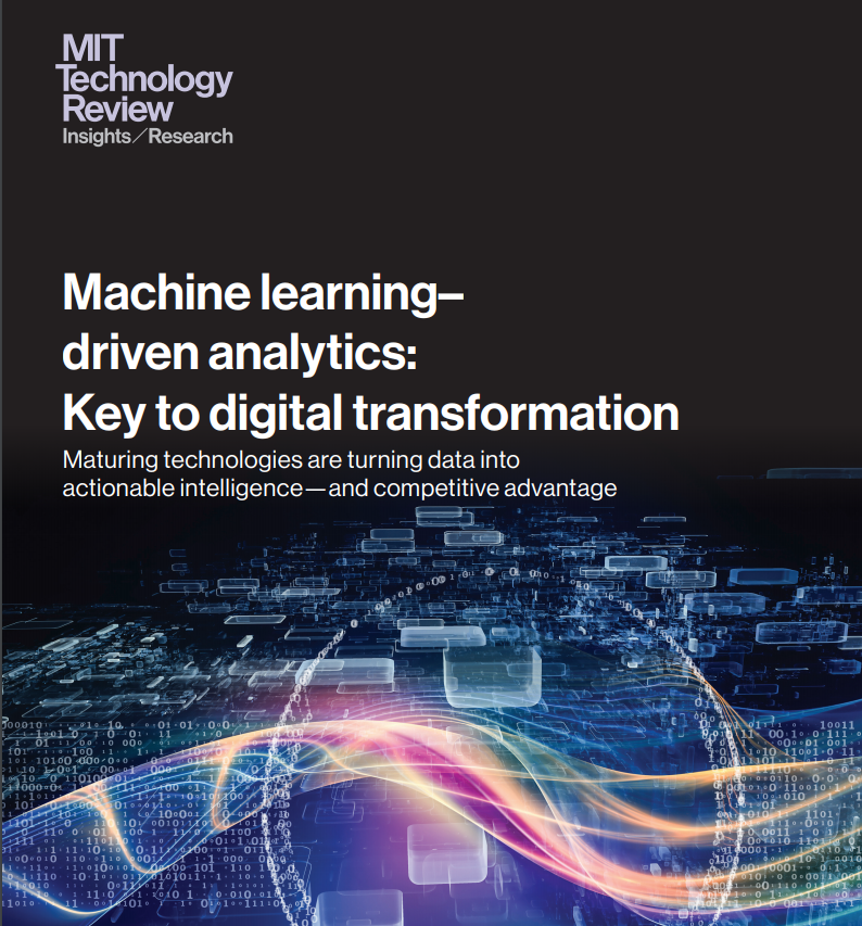 Machine learningdriven analytics Key to digital