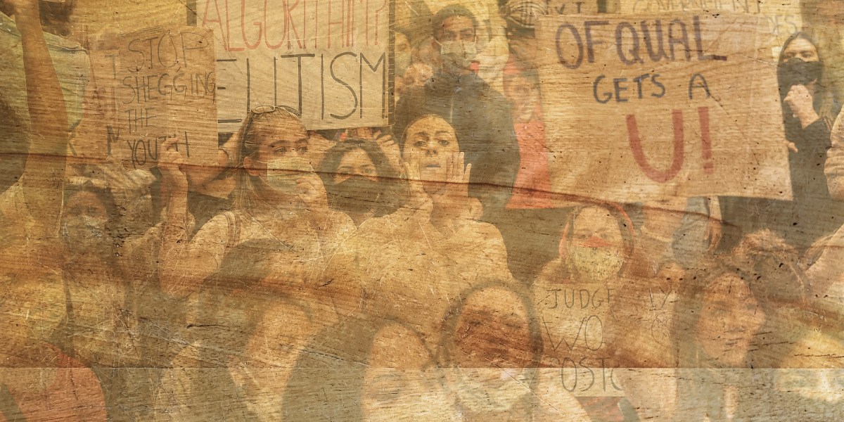 The UK exam debacle reminds us that algorithms can’t fix broken systems