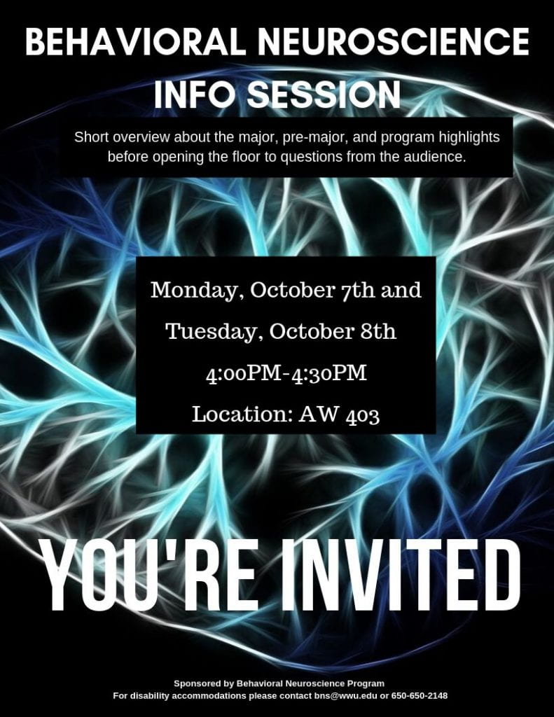 Info Session about the Behavioral Neuroscience major