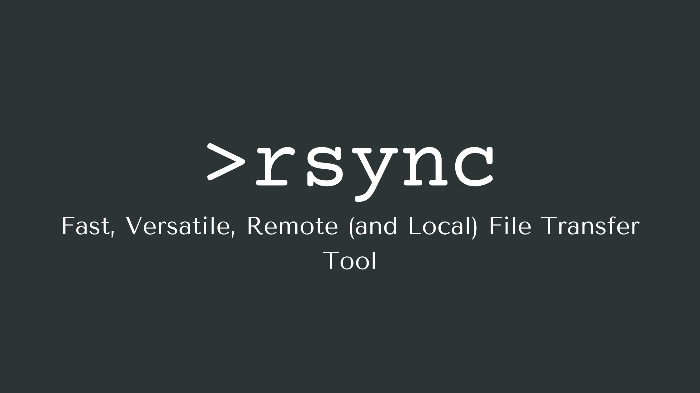 使用 GNU Parallel 加速 RSync 同步小檔案