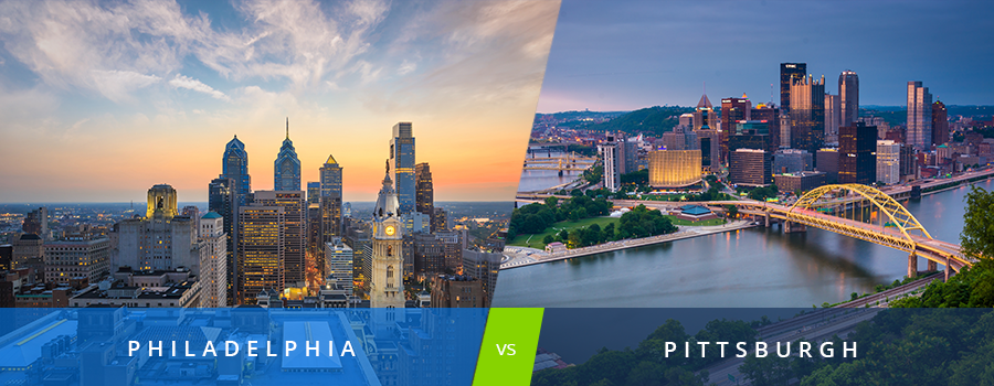 Philadelphia or Pittsburgh? Which City is Right for You?