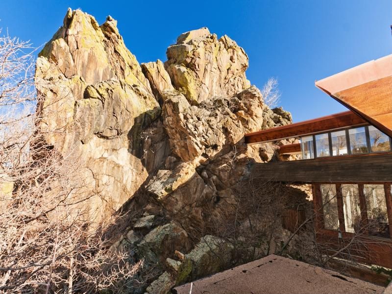 House of the Week Boulder, CO Home Built on a Boulder