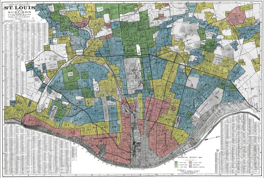 Redlining and Home Values in St. Louis, Philadelphia and Portland, Ore