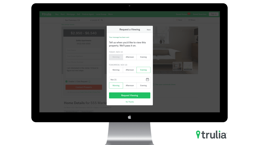 Quickly Find Your Next Rental With Trulia Scheduling Trulia's Blog