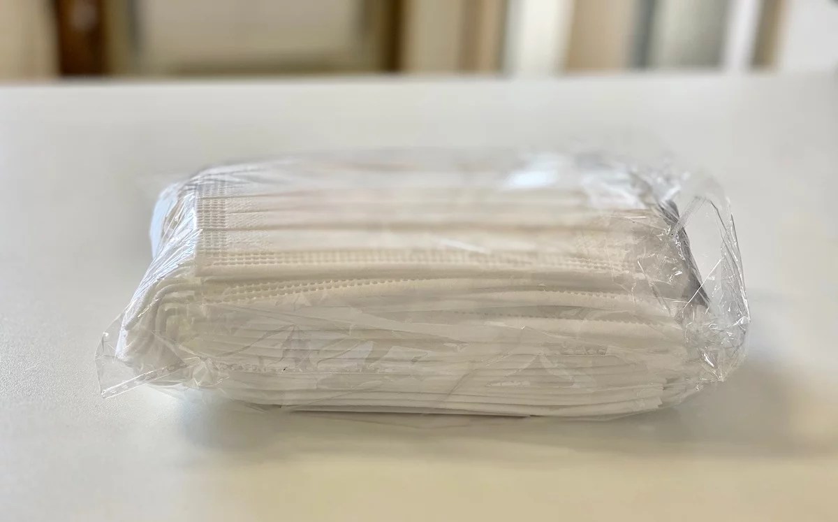 Amazonから届いたマスク