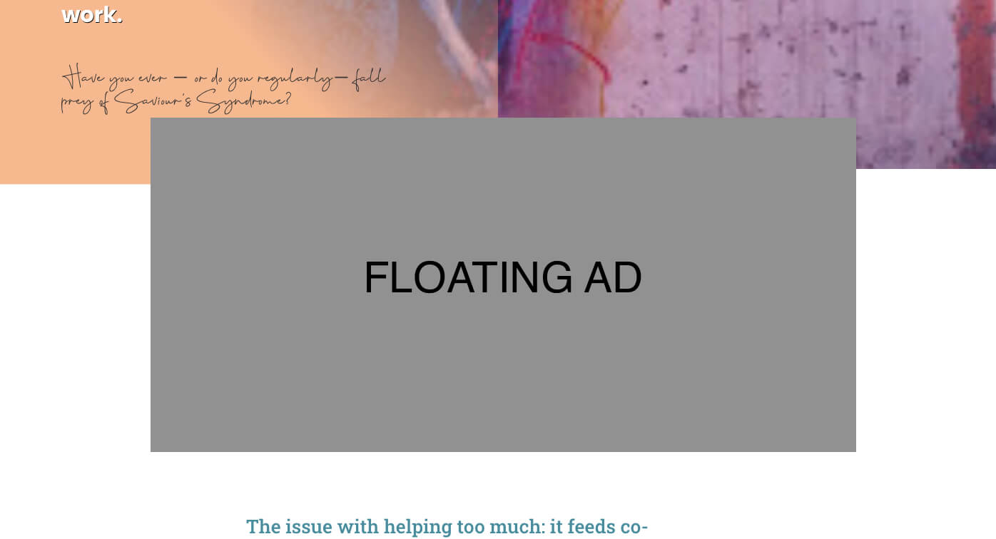 How to integrate Google Ad Manager outofpage ads into WordPress