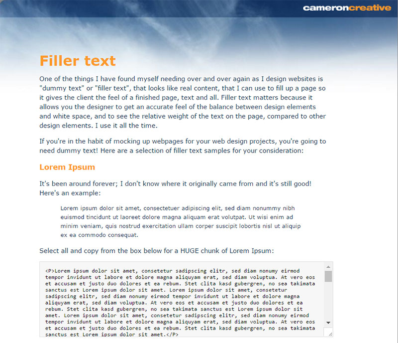 11 Great Dummy Text Generator Options to Choose From