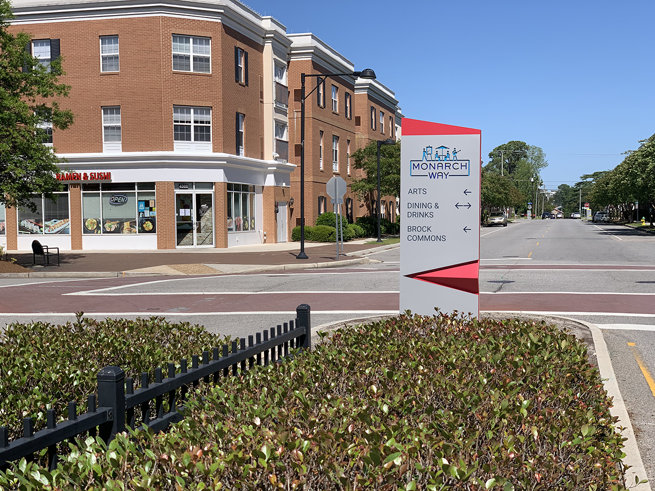 Monarch Way Wayfinding & Branding WPA Work Program Architects