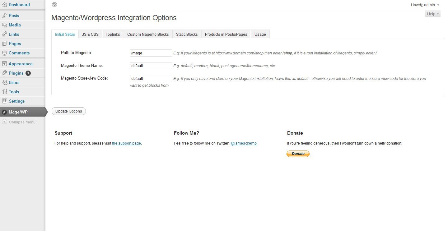 How To Integrate Magento into WordPress site WPArena