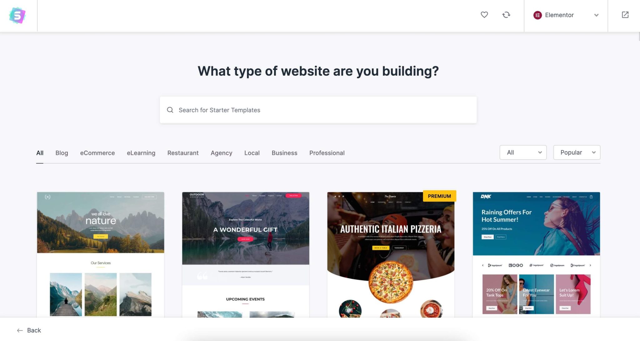 Starter Templates 3.0 Hundreds of Templates, Millions of Possibilities! Starter Templates 3.0 Hundreds of Templates, Millions of Possibilities!