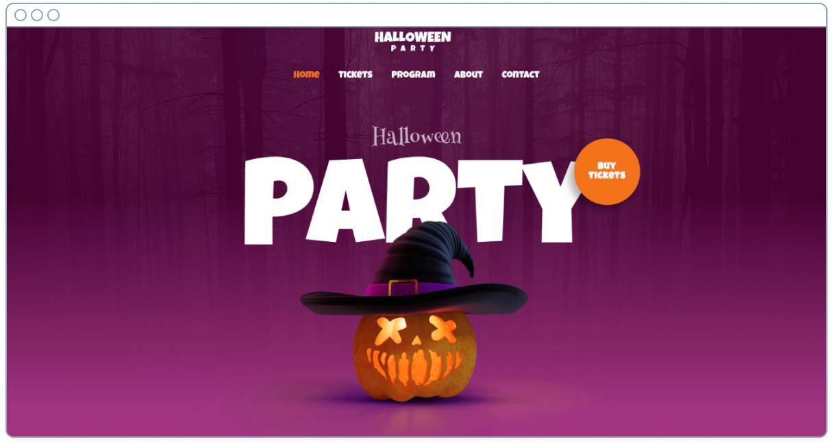 How to create a spooky Halloween themed website to boost sales
