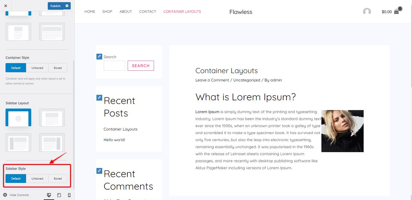 Understanding Sidebar Style in Astra Theme Customizing Your Sidebar's Look