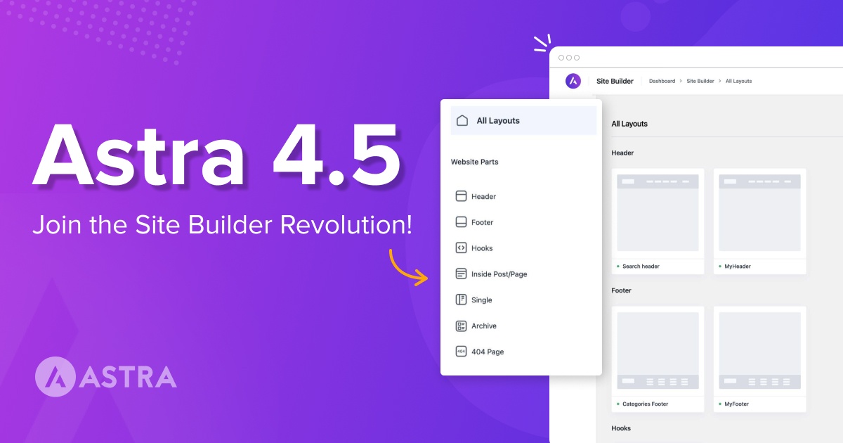 Astra 4.5 Build Something Amazing With the New Site Builder!