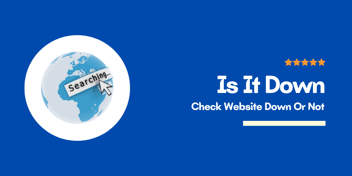 IsItDownOrJustMe Is It Down Or Just Me Down Or Not?