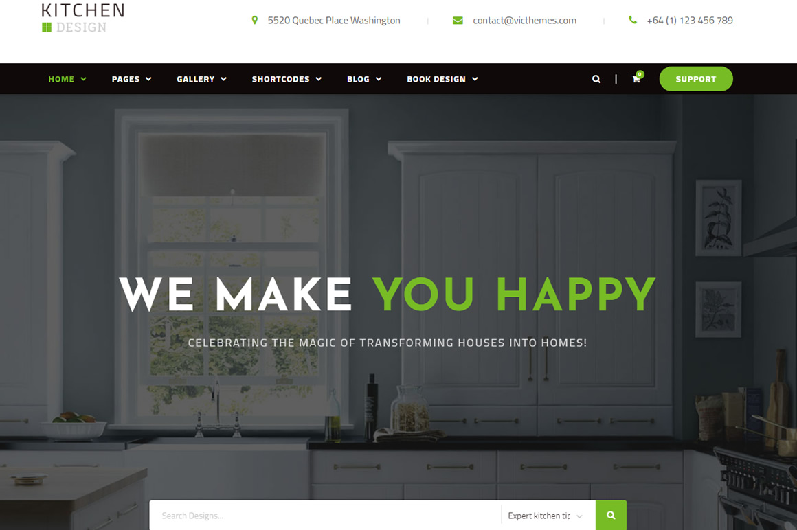Kitchen Responsive WordPress Theme