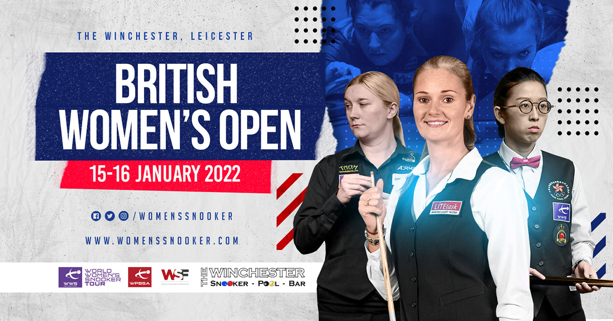 British Women’s Open Snooker Enter Now! WPBSA
