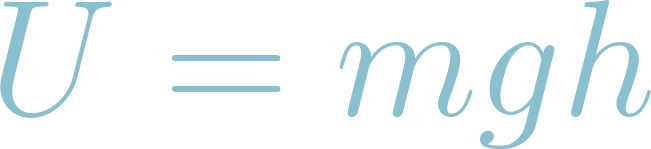 Calculate Potential energy by formula uses an online calculator