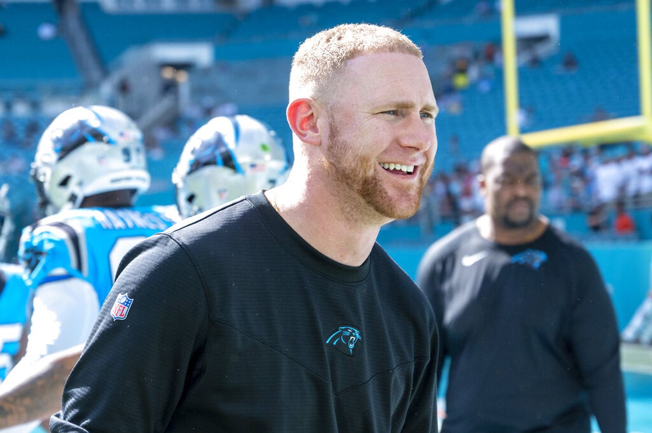 Carolina Panthers fire offensive coordinator Joe Brady with team