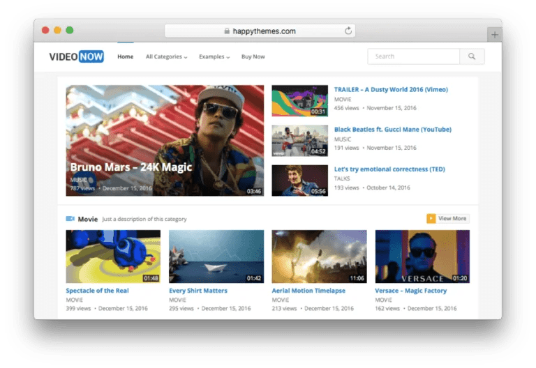 15+ Best WordPress Video Themes Like YouTube & Video Sharing Sites