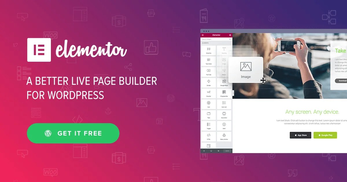 Elementor WordPress Page Builder Plugin & Live Web Page Editor