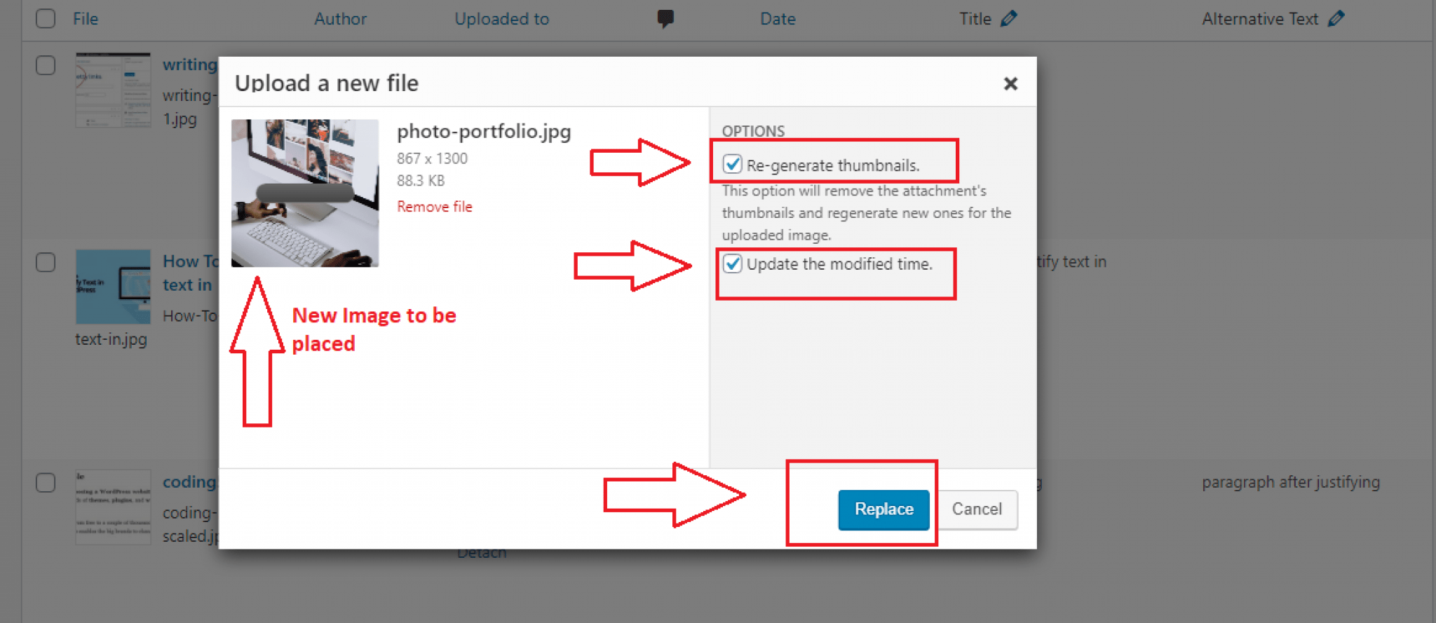 How to Quickly Replace Images and Media in WordPress