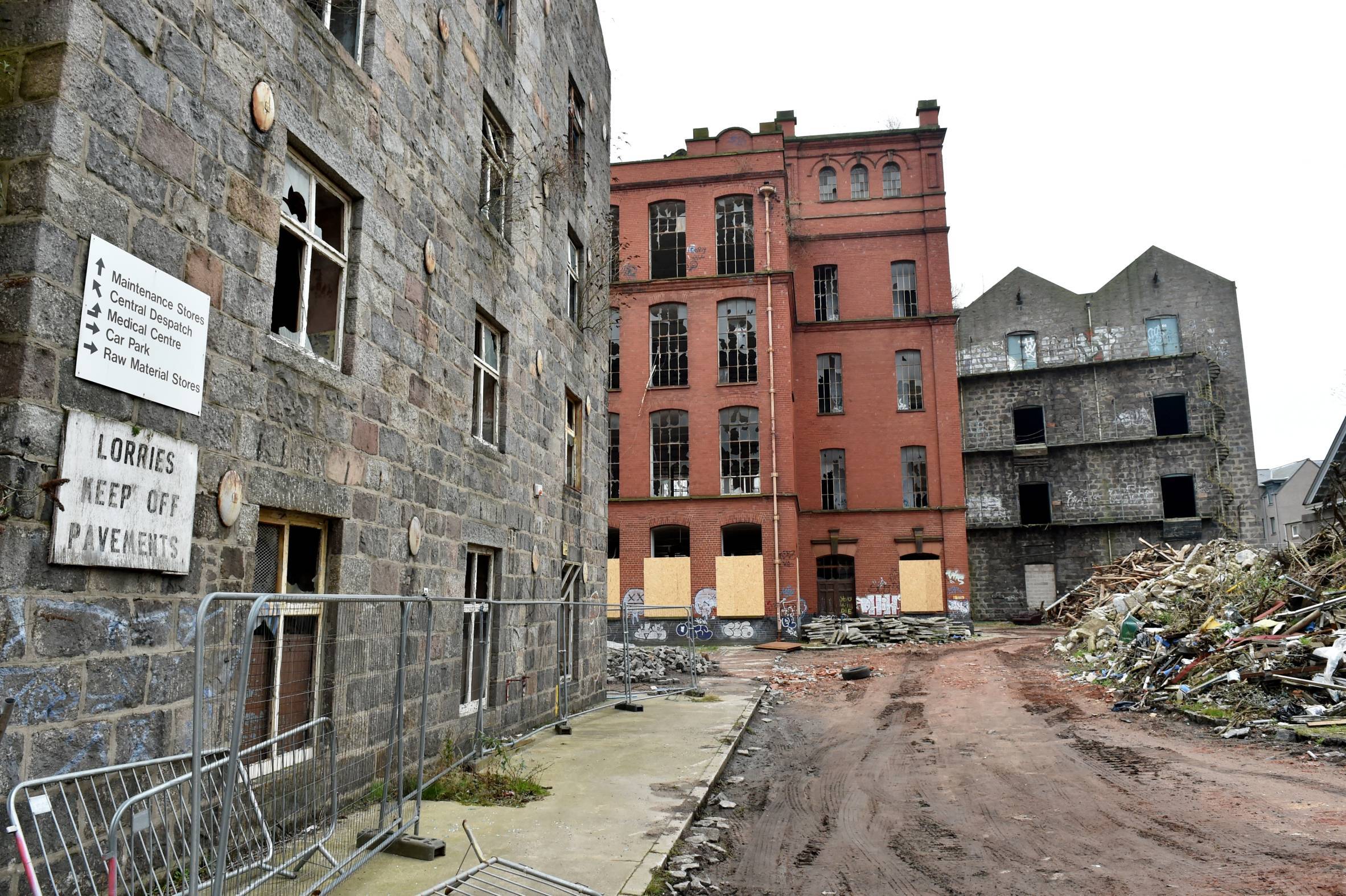 PICTURES New look inside the Broadford Works site Evening Express
