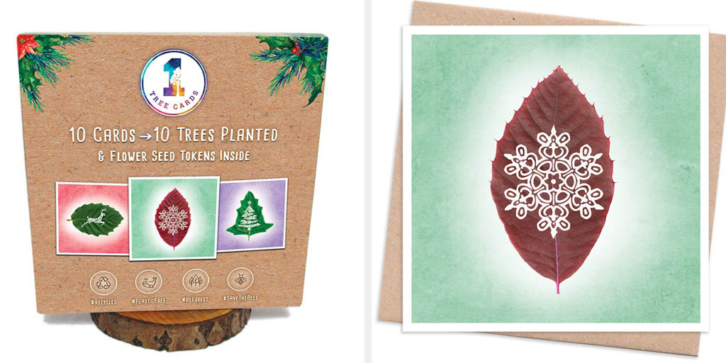 Christmas Cards Environmentally Friendly Tree Planting Christmas Cards Are Set to Take on Climate Change