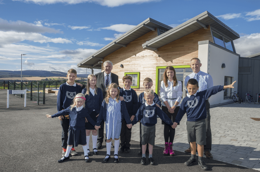 New school opened by Aberdeenshire Provost