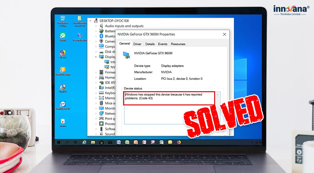 How to Solve Graphics Device Driver Error Code 43?