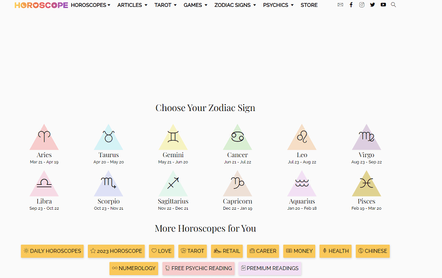 Best Horoscope Sites In 2023 Top 7 Free Accurate Astrology sites