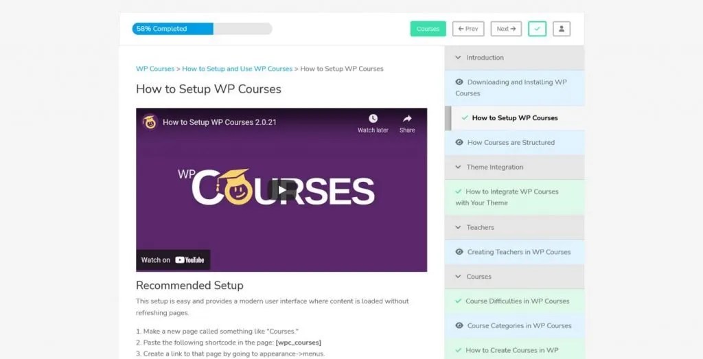 How to Create an Online Course with WordPress WP Courses WordPress