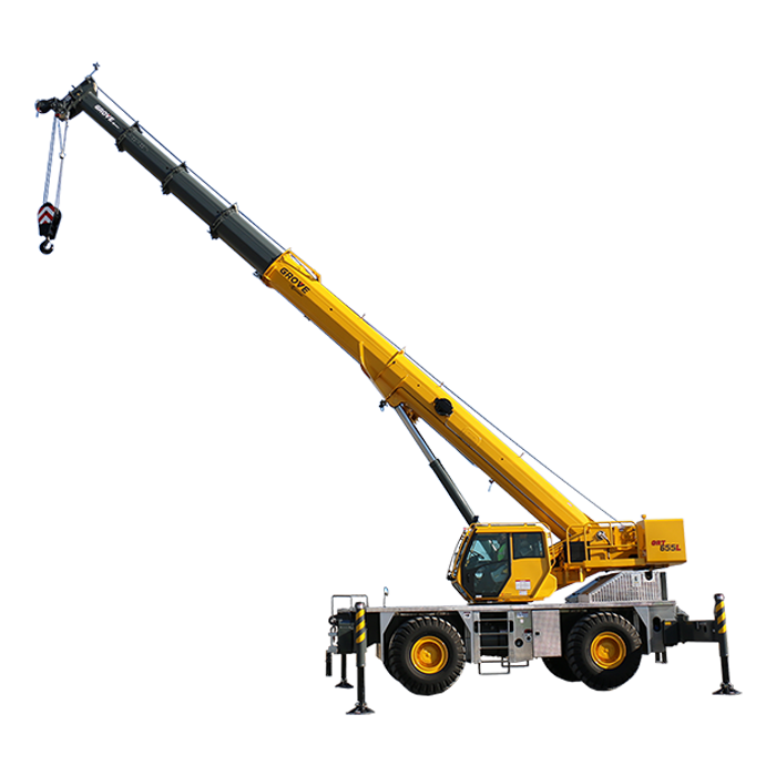 Grove GRT655 Rough Terrain Crane Western Pacific Crane & Equipment