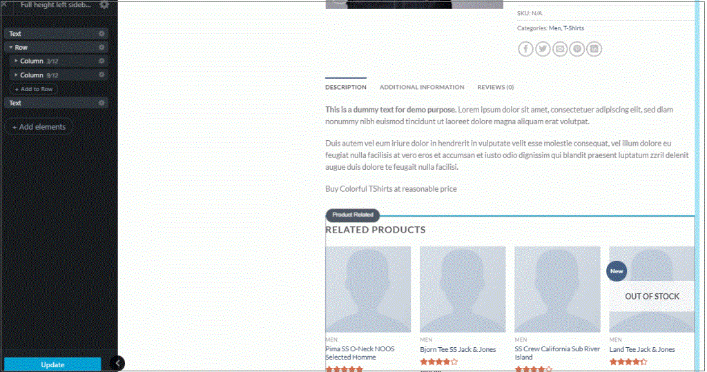How to Customize Product Page Using UX Builder By Flatsome