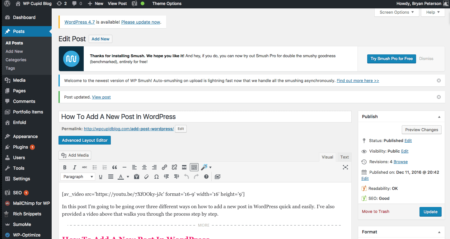 How To Add A New Blog Post In WordPress 3 Different Ways