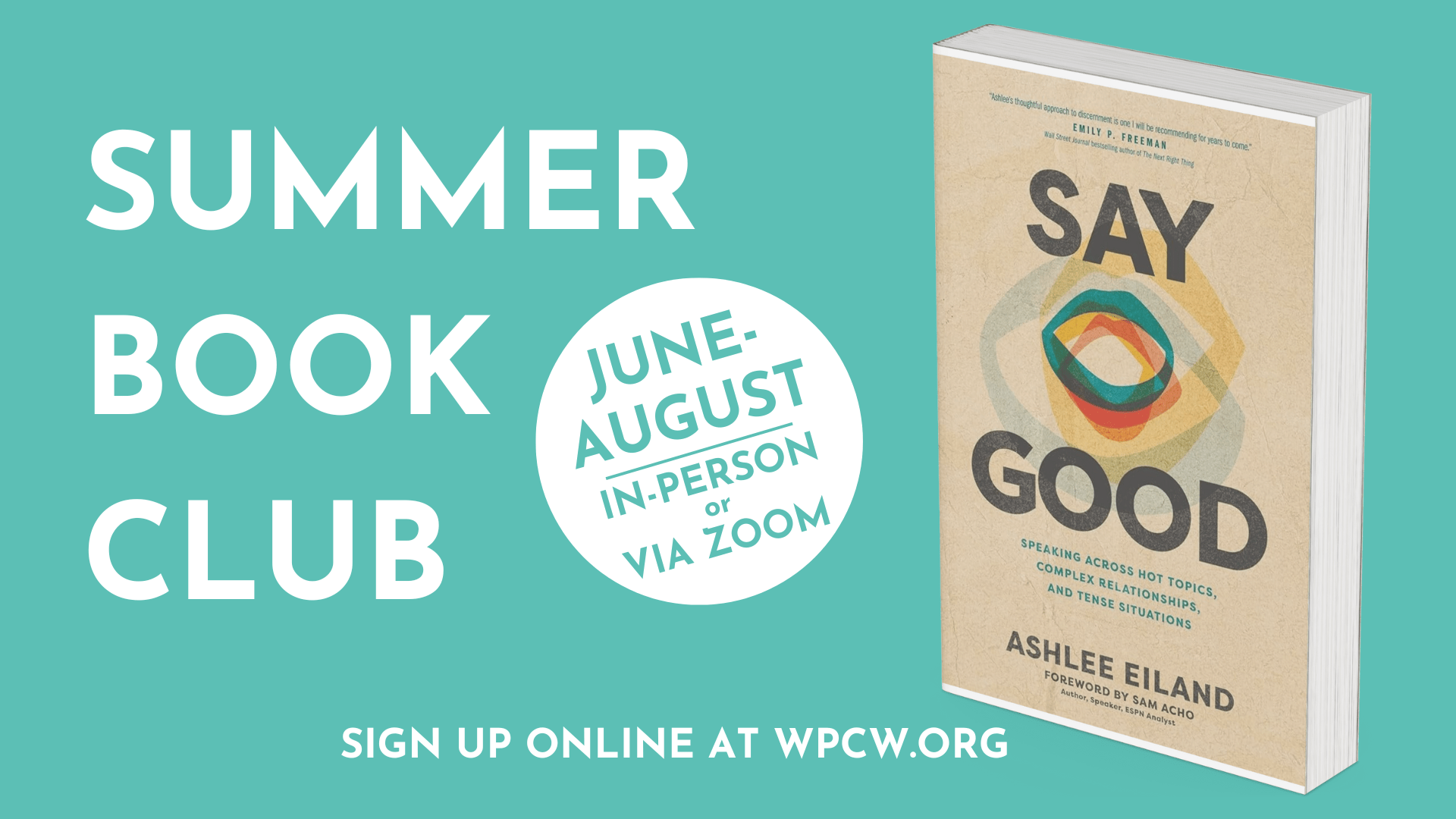 Summer Book Club Westminster Presbyterian Waterloo