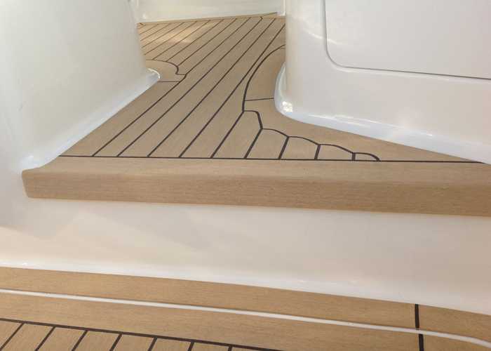 PVC Boat Deck Synthetic Yacht Teak Color Decking