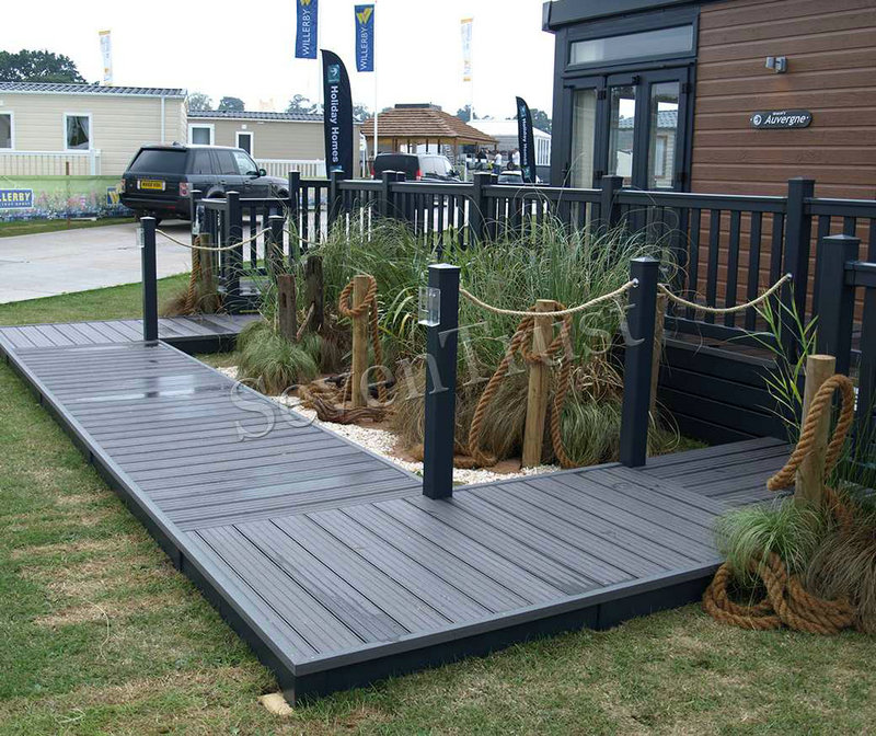 WPC Decking Hollow Outdoor Composite Wood Decking