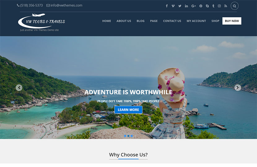 Tour and Travel Agency WordPress Themes Best Ones WP Daddy