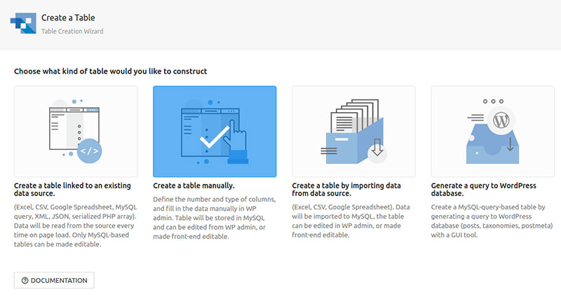 How to Create a Table in WordPress Without a Plugin