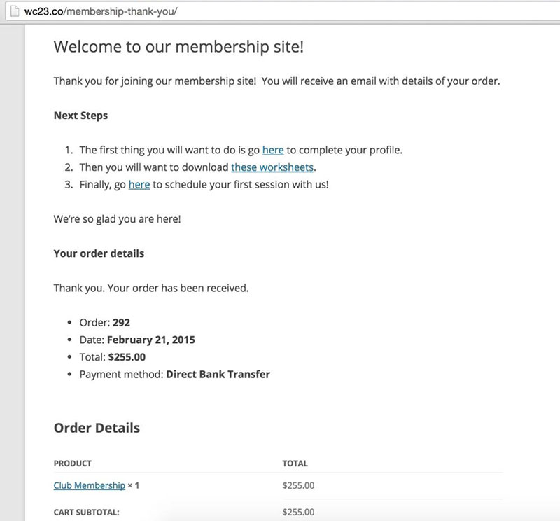 Redirect after Checkout How to Set It Up