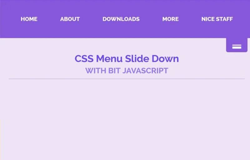 34 CSS Slide Menus Practical Examples You Can Use