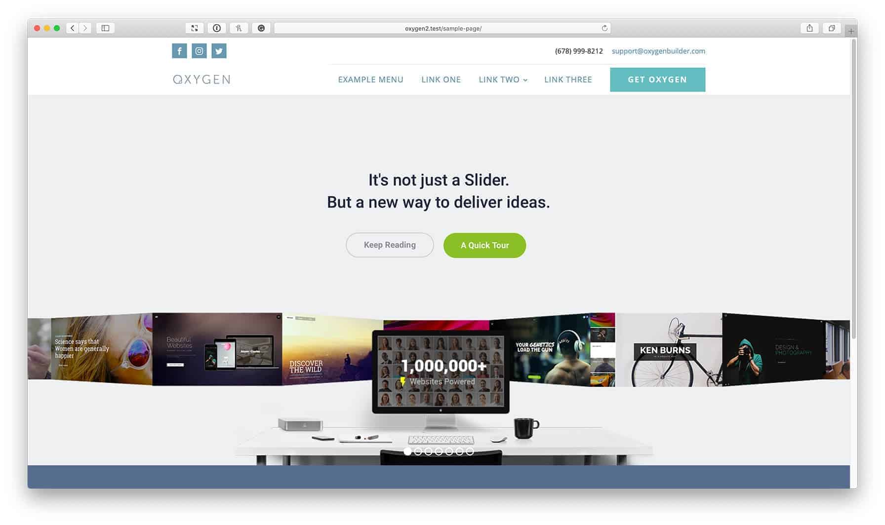 Slider Revolution in Oxygen Tutorial