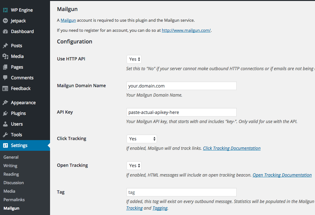 Using ThirdParty Email Providers With WordPress WP Engine®