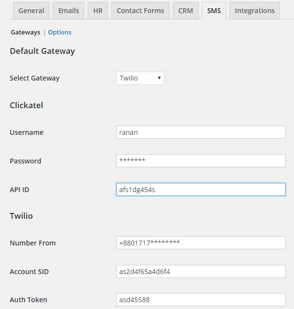 How To Send SMS Using CRM