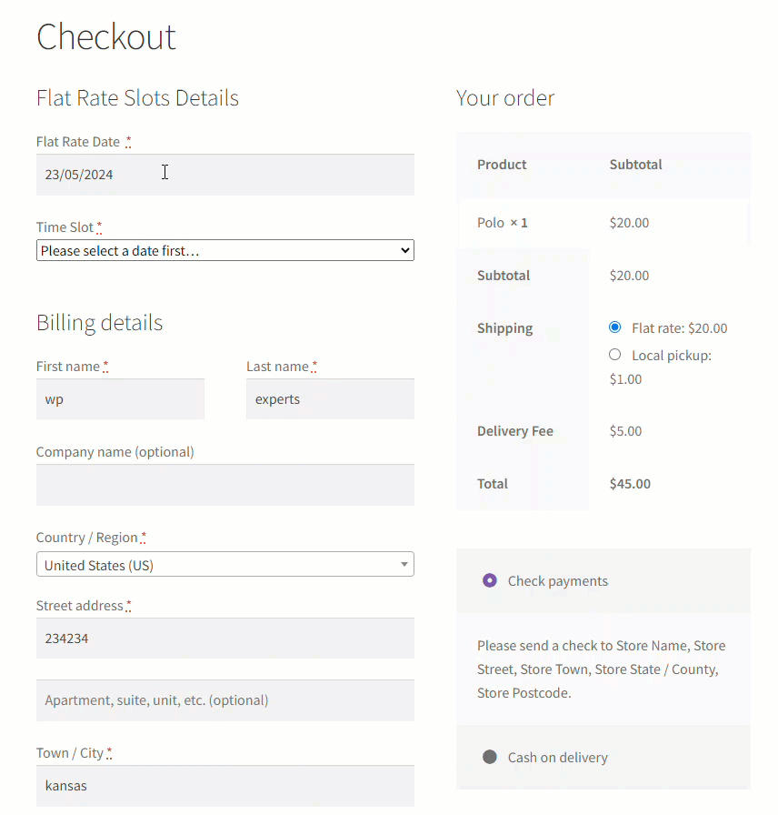 Delivery Options For Guide WPExperts