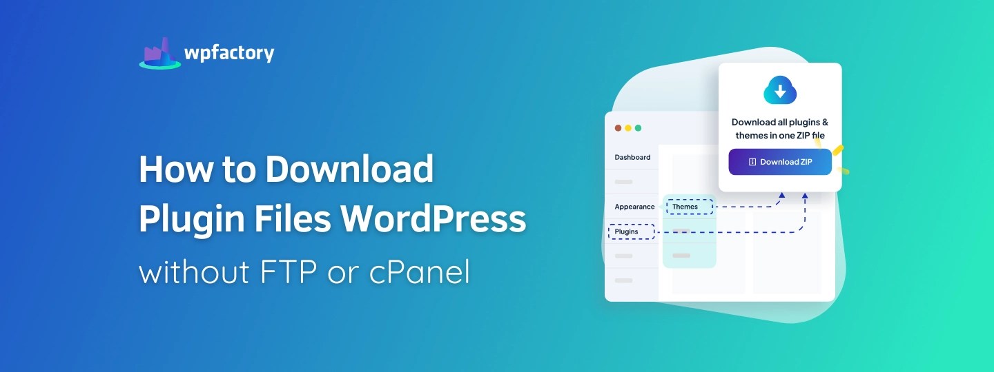 How to Download Plugin Files WordPress without FTP or cPanel Woo