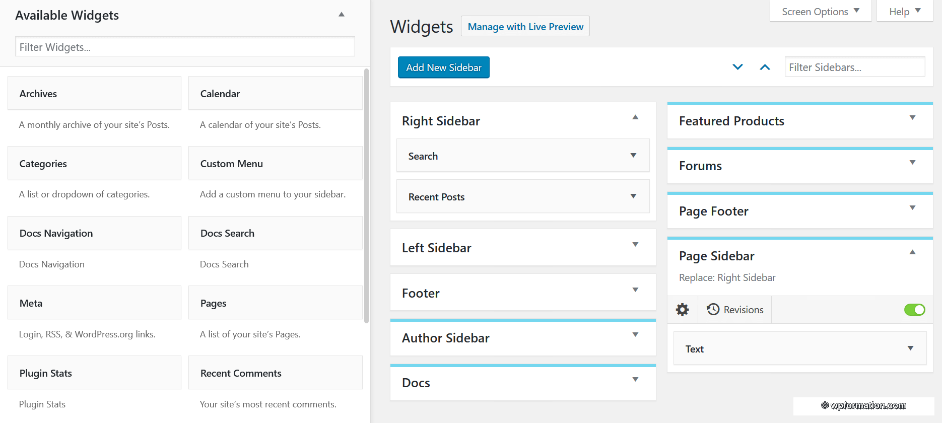WIDGETS WordPress le Guide Complet. On vous dit tout