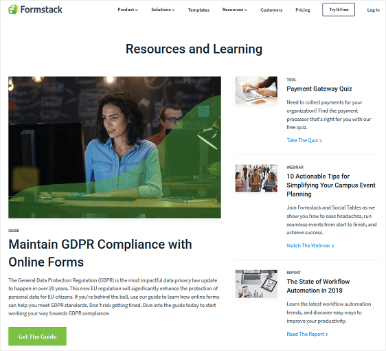 Formstack vs Google Forms vs WPForms