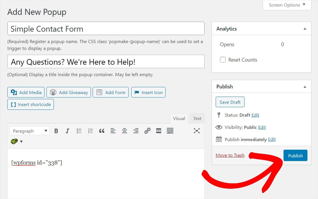 How to Easily Create a WordPress Popup Form (Step by Step)