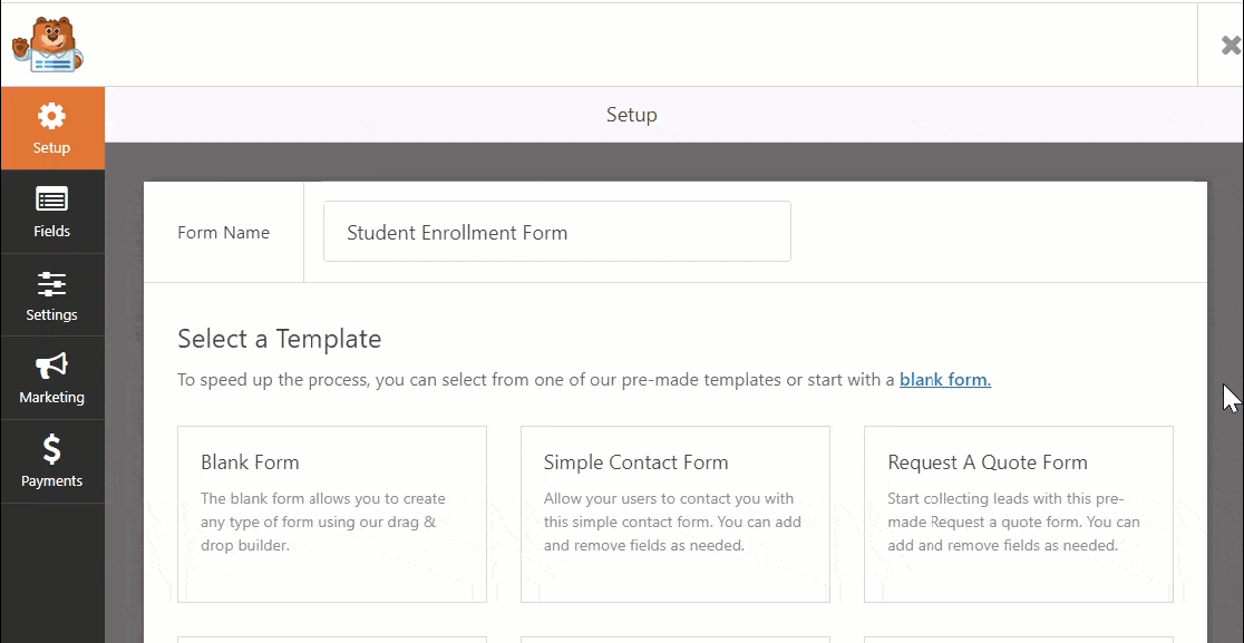 How to Create a Student Enrollment Form in WordPress Online Tech Tips